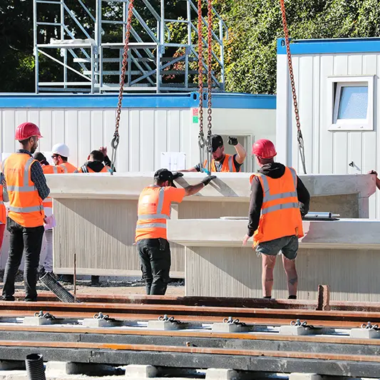 TransTecBau Team plant ein nachhaltiges Hochbauprojekt in Hannover